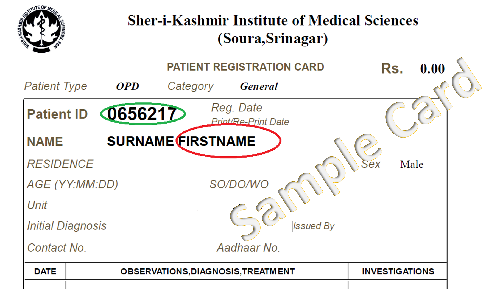 SKIMS Patient Appointment